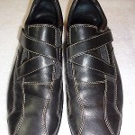 COLE HAAN MENS SHOES BLACK SLIP ONS 9 1/2