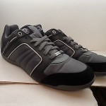 Diesel Shoes Men’s Lace Up Sneakers Hurrikane Grey Black AUTHENTIC Sz US 10.5