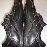 COLE HAAN MENS SHOES BLACK SLIP ONS 9 1/2