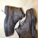 10M Timberland Pro Men’s 6″ Magnus Steel Toe Work Boots Brown
