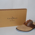 New (NIB) Cole Haan – Air Franklin Saddle – Milkshake Suede (C11422). Size 11.5