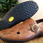 Men’s COLE HAAN Vibram Fisherman Sandal Shoes Size 12 M Brown Leather ~Awesome!