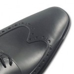 HUGO BOSS Leather Lace-Up Dress Shoes Black MITONE SIZE US 10.5 / UK 9.5 / EU 43
