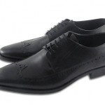 HUGO BOSS Leather Lace-Up Dress Shoes Black MITONE SIZE US 10.5 / UK 9.5 / EU 43