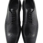 HUGO BOSS Leather Lace-Up Dress Shoes Black MITONE SIZE US 10.5 / UK 9.5 / EU 43