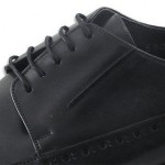 HUGO BOSS Leather Lace-Up Dress Shoes Black MITONE SIZE US 10.5 / UK 9.5 / EU 43