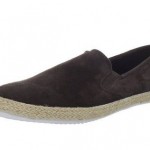 Men’s BOSS ORANGE Hugo Boss ‘Fullio’ Dark Brown Suede Slip-On Shoes, Size 13 M