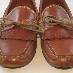 COLE HAAN Men’s Brown Leather Moccasin Driving Loafer Deck Shoes Size 11.5 M