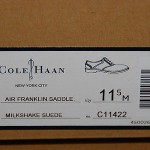 New (NIB) Cole Haan – Air Franklin Saddle – Milkshake Suede (C11422). Size 11.5