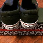 VANS SLIP ON CLASS Low Top Fashion Black Size 9