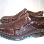 MEN’S COLE HAAN BROWN AIR EVERETT SLIP ON LOAFER SHOES SIZE 7 M #C06507