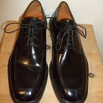 COLE HAAN BLACK LEATHER LACE DRESS SHOES SIZE 11M