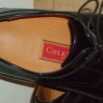 COLE HAAN BLACK LEATHER LACE DRESS SHOES SIZE 11M