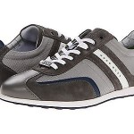 NIB Hugo Boss Stiven Casual Fashion Sneaker in Medium Grey