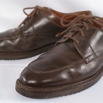 COLE HAAN COUNTRY Blucher BROWN Leather Lace Up SPLIT TOE Oxfords Loafers 10.5 M