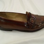 Cole Haan Mens Pinch Buckle Brown Slip-On Business Casual Dress Loafers Shoes