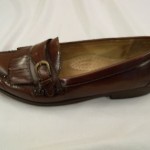 Cole Haan Mens Pinch Buckle Brown Slip-On Business Casual Dress Loafers Shoes
