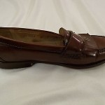 Cole Haan Mens Pinch Buckle Brown Slip-On Business Casual Dress Loafers Shoes