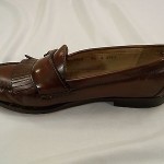 Cole Haan Mens Pinch Buckle Brown Slip-On Business Casual Dress Loafers Shoes
