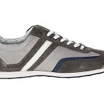 NIB Hugo Boss Stiven Casual Fashion Sneaker in Medium Grey