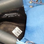*AUTHENTIC* BLUE Construction Timberland Boots Size 10.5M (HARD 2 FIND COLOR )