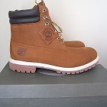 NIB! Timberland 6″ Inch Premium Boot in Brown Rust Leather, Size 11