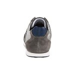 NIB Hugo Boss Stiven Casual Fashion Sneaker in Medium Grey
