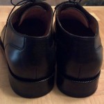 COLE HAAN City Black Leather Cap Toe Oxford Dress Shoes, Italy, Sz 11.5