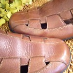 Men’s COLE HAAN Vibram Fisherman Sandal Shoes Size 12 M Brown Leather ~Awesome!