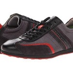 NIB Hugo Boss Stiven Casual Fashion Sneaker in Charcoal