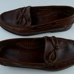 Cole Haan handsewn  brown leather  loafers slip on men’s shoes   size 9 1/2
