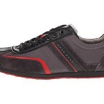 NIB Hugo Boss Stiven Casual Fashion Sneaker in Charcoal