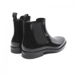 HUGO BOSS Size 41 /UK 6 /US 7 Mens Black Patent Boots NEW CN 4