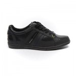 HUGO BOSS GREEN Size 40 /UK 6 /US 7 Mens Black Eldorado Trainers NEW CN 7
