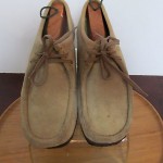 Mens sz 7.5 or women’s sz 9.5 Clarks originals wallabees suede casual shoes
