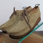 Mens sz 7.5 or women’s sz 9.5 Clarks originals wallabees suede casual shoes