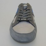NIB Hugo Boss Spacit Casual Fashion Sneaker in Open Grey