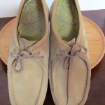 Mens sz 7.5 or women’s sz 9.5 Clarks originals wallabees suede casual shoes