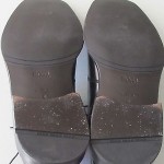 Men’s Hugo Boss black leather lace up ankle boots sz 10.5 (9) Made in Italy