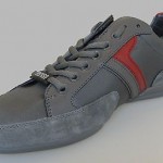 NIB Hugo Boss Spacit Casual Fashion Sneaker in Medium Grey