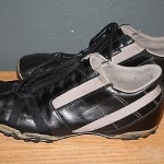 Diesel(Respect) Vintage Men’s Fashion Sneakers Black Gray Size 11