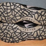 Diesel(Respect) Vintage Men’s Fashion Sneakers Black Gray Size 11