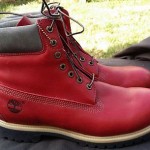 Construction Timberland Boots*HARD BURGANDY LEATHER -10.5 M (HARD 2 FIND COLOR)