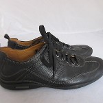 Cole Haan Men’s Black Leather Tie Shoes Size 9.5M