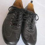 Cole Haan Men’s Black Leather Tie Shoes Size 9.5M
