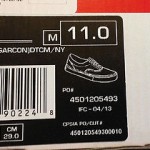 Supreme X Comme des Garcons CDG Vans Era NAVY Sz. 11 ***NEW***