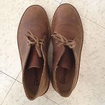 Clarks leather desert boots beeswax size 8.5
