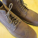 Cole Haan Nike Air Jayhawker Leather Wingtip Men’s Ankle Boot Size 11 NEW