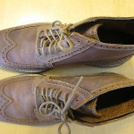 Cole Haan Nike Air Jayhawker Leather Wingtip Men’s Ankle Boot Size 11 NEW