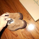 NEW COLE HAAN CHUKKA WINGTIP BOOTS SZ 8.5M BROWN SUEDE NEW WITH BOX